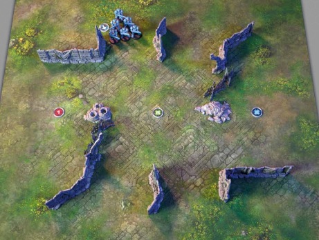 Pole bitwy według zasad StarCraft: TMG